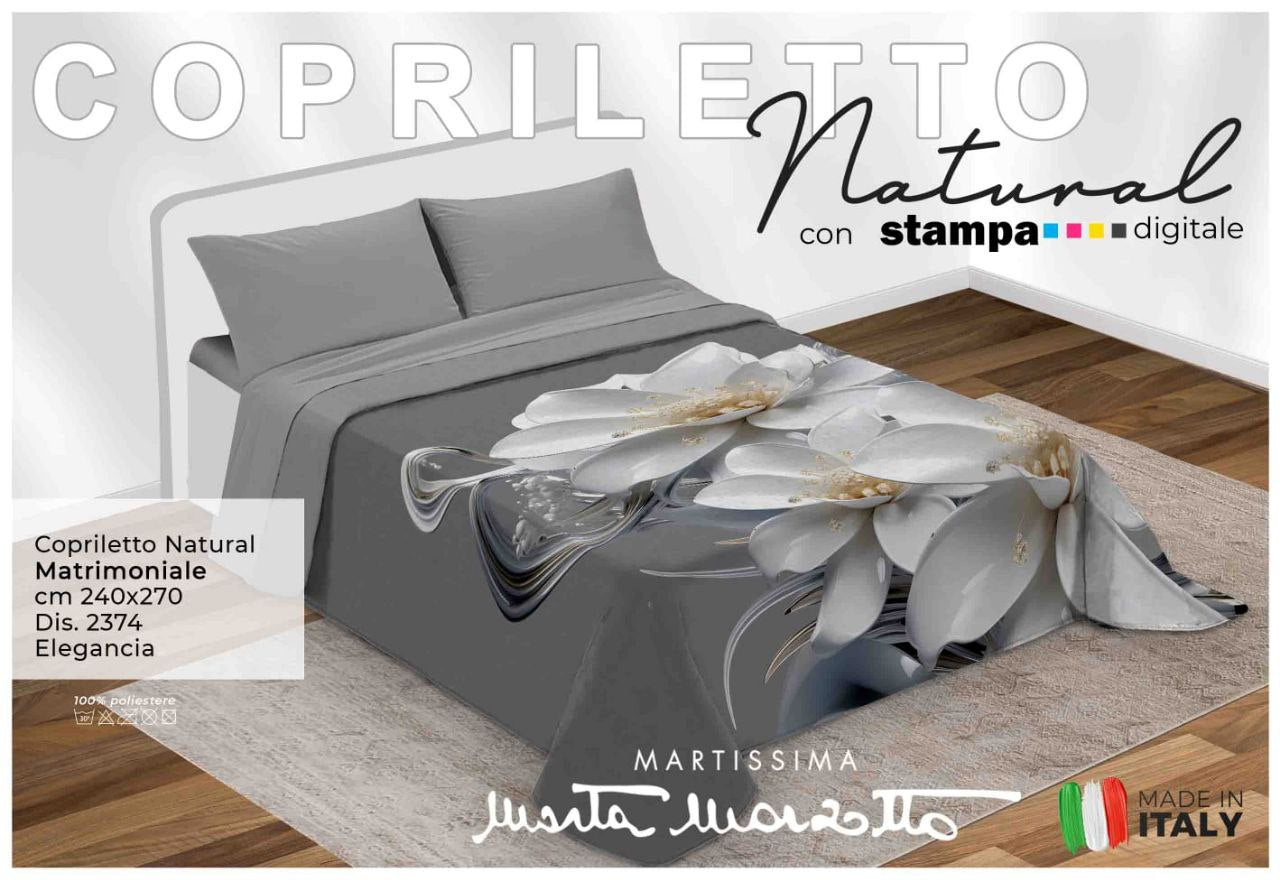 copriletto in stampa digitale di Marta Marzotto