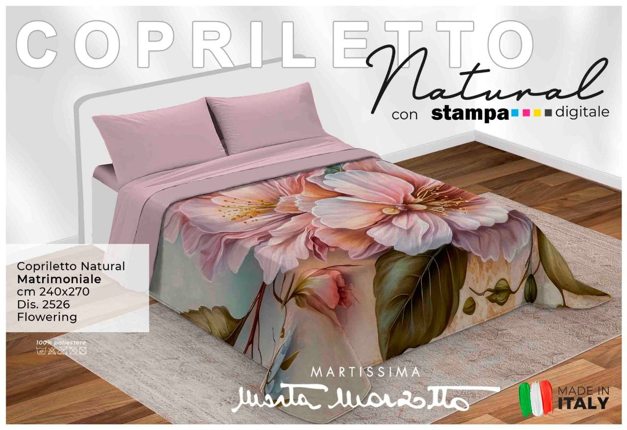 copriletto in stampa digitale di Marta Marzotto