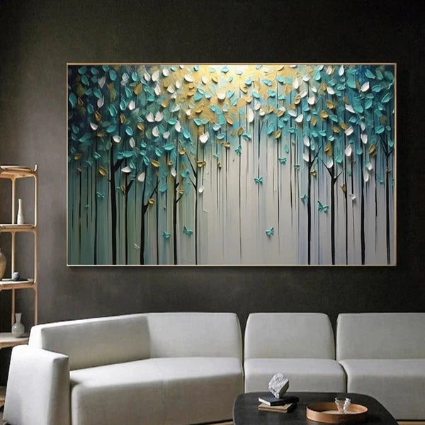 Quadro su tela da parete - Pronto da appendere - Butterfly