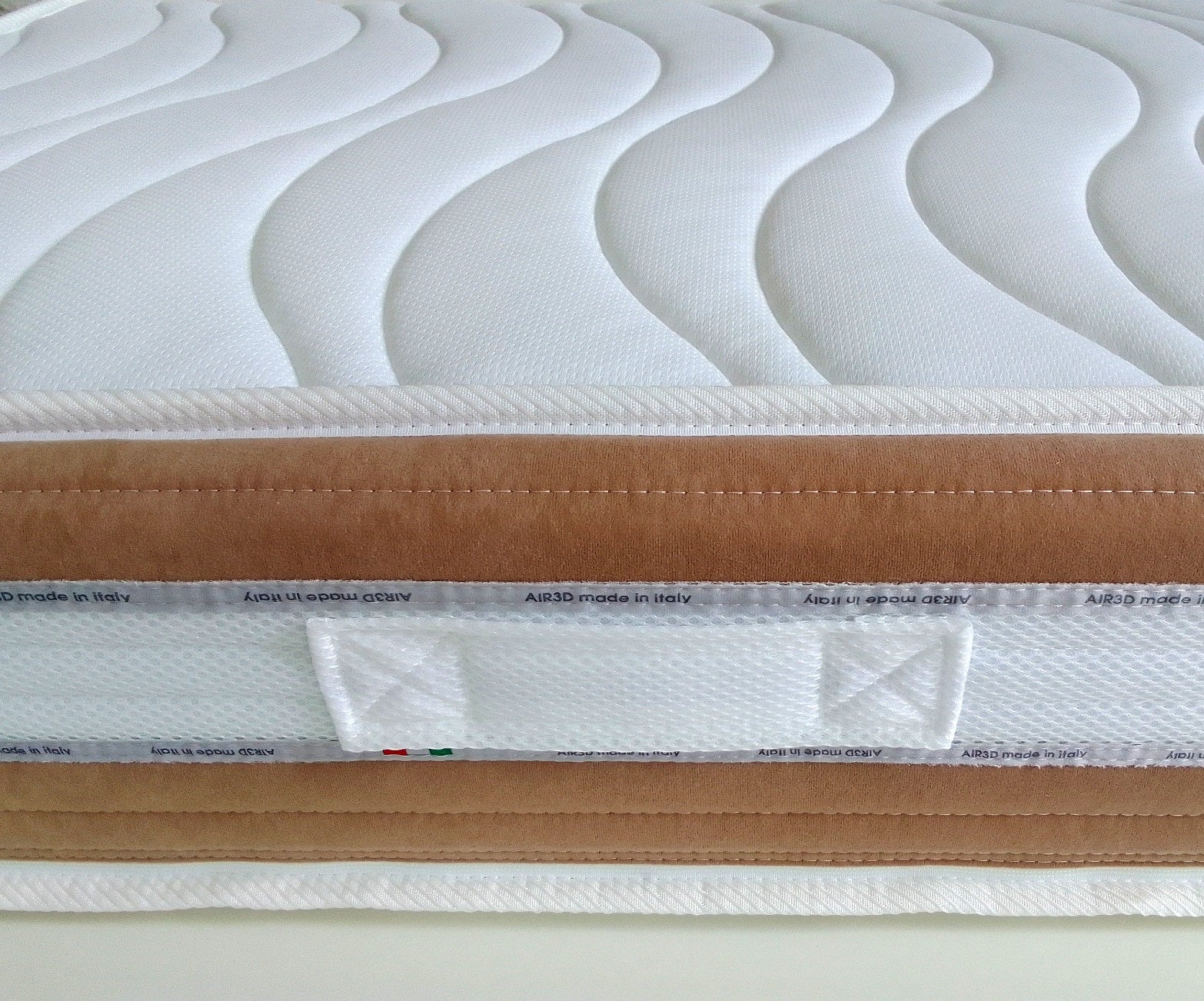 Materasso Rame Terapy in Memory gel H25 con 3D sul lato Estivo - FIVE RAME