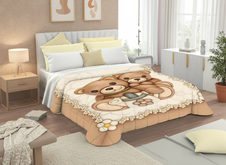 Trapunta matrimoniale Orsetti