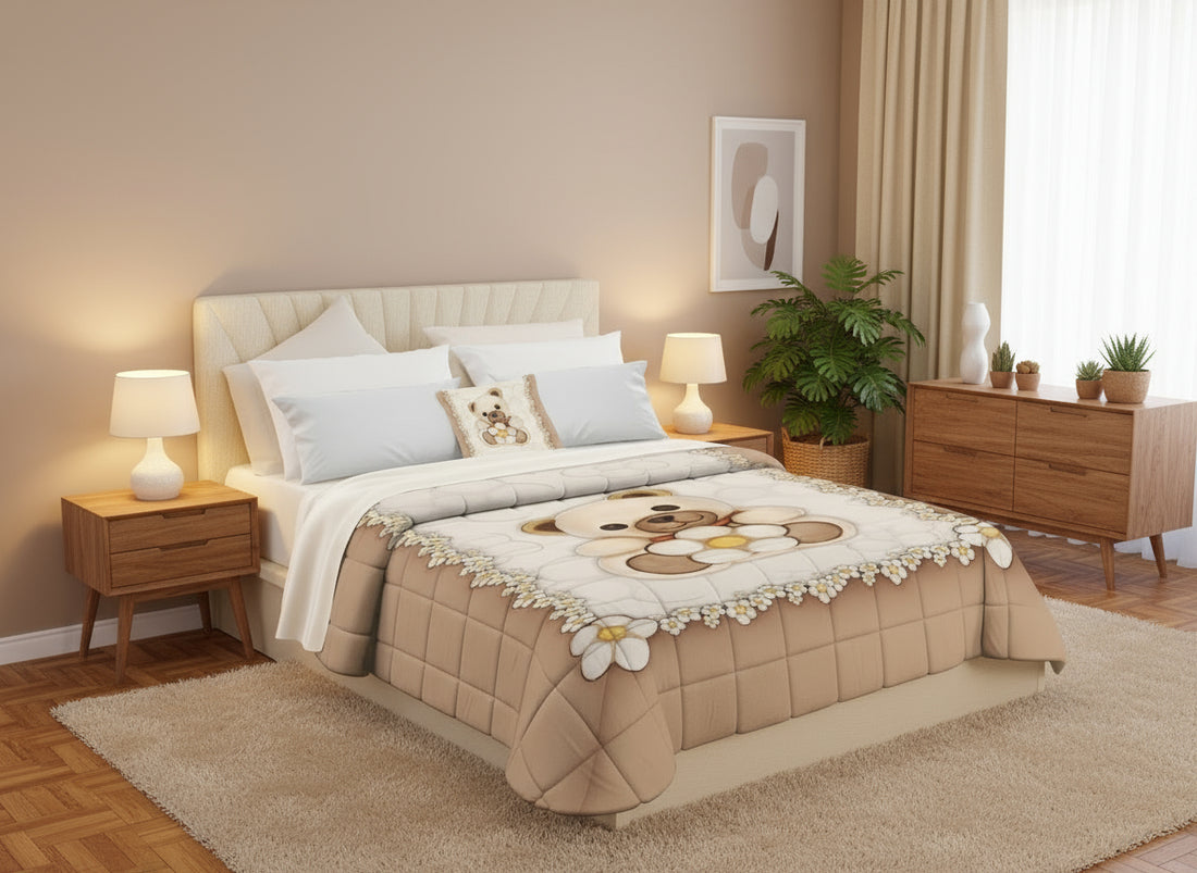 Trapunta matrimoniale Orsetto