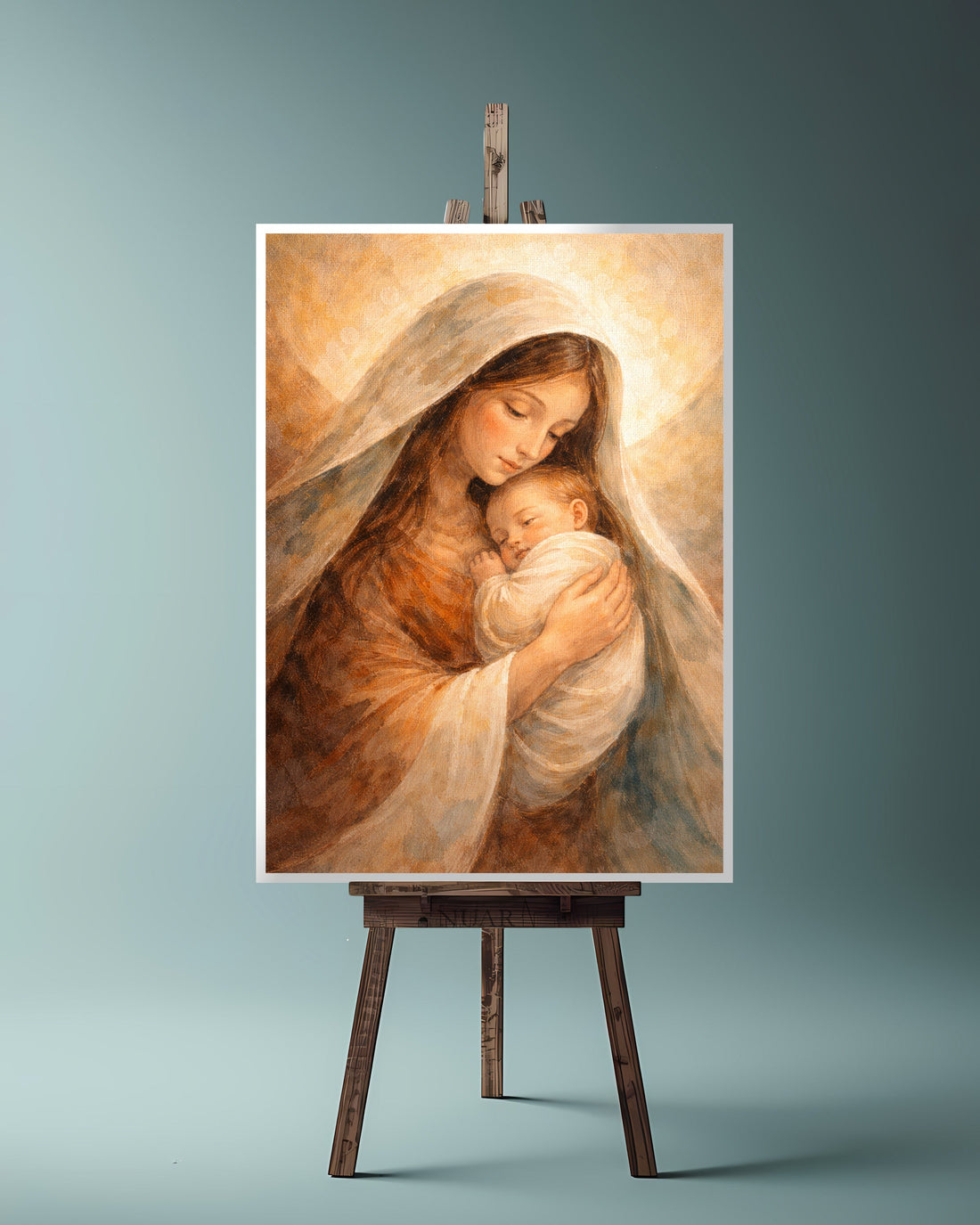 Quadro su tela da parete - Pronto da appendere - Divino Amore