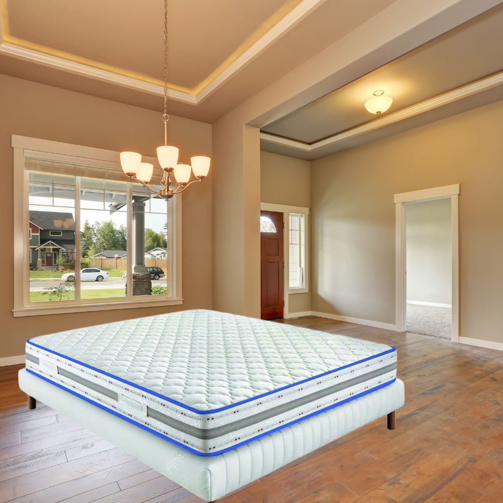 Materasso a molle rigido con memory per migliorare il comfort alto 24 cm - URANO MEMORY