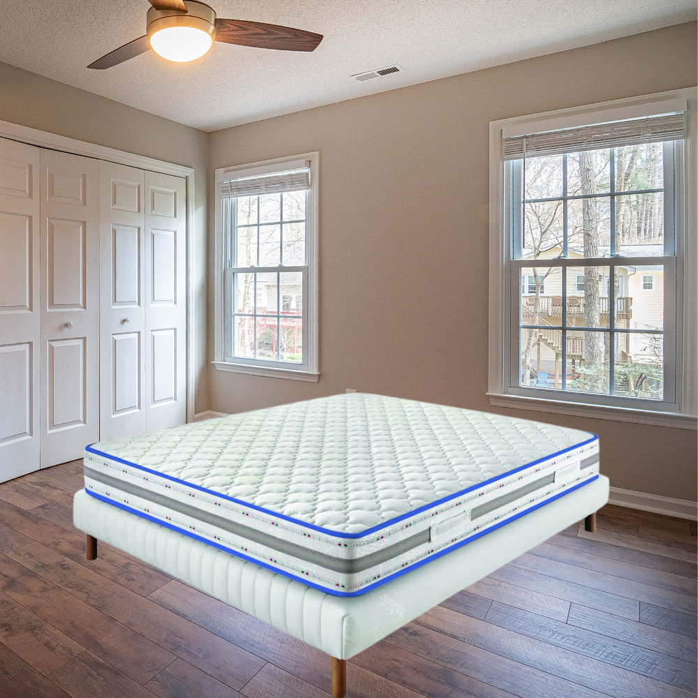 Materasso a molle rigido con memory per migliorare il comfort alto 24 cm - URANO MEMORY