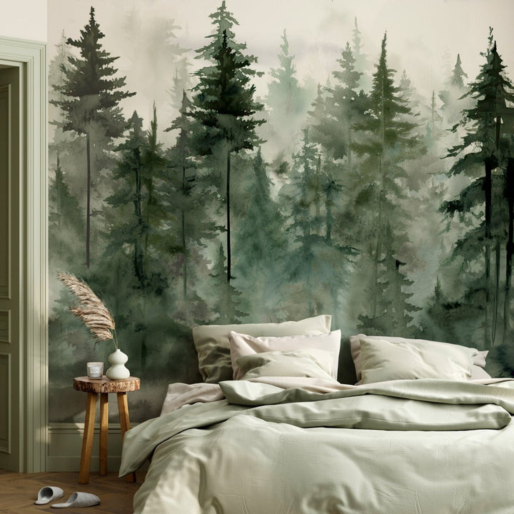 MURALES - FOGGY FOREST